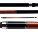 Cuetec Cynergy Truewood Leopard Wood Grip Pool Cue