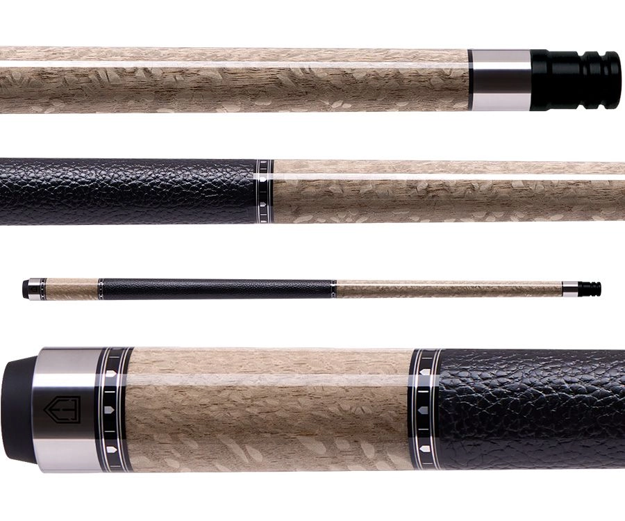 ct110ltw_01 Cuetec Cynergy Truewood Sycamore 2 Pool Cue - Leather Wrap - Image 1