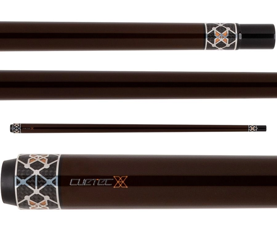 ct122nw_01 Cuetec Cynergy X Amber Pool Cue - with Wrap - Image 1