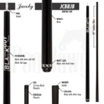 JACOBY BLACKOUT CARBON FIBER BREAK JUMP CUE - Image 2