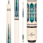 Meucci 21st Century 3 White Paua Shell Pool Cue