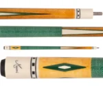 MEUCCI ECONOMY CURE 7 GREEN POOL CUE