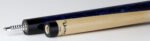 Jacoby Impregnated Snake Skin Custom Cue-BLUE2 - Image 4