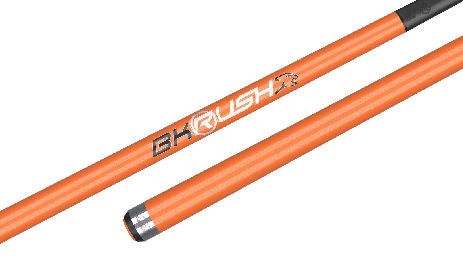 25-bkrush-orange-nw-segment-1920x1080 Predator Flare Orange BK Rush® Break Cue - No Wrap - Image 1