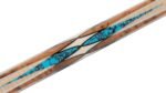 Predator Virtuoso Curly Maple/Turquoise No Wrap Pool Cue - Image 5