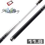 Cuetec SVB Gen 2 Carbon Cue - Leather Wrap White 11.8mm