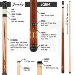 Jacoby JCB04 HB4J Custom Pool Cue - Image 4