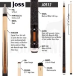 Joss JOS12 Pool Cue - Image 4