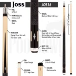 Joss JOS16 Pool Cue - Image 4